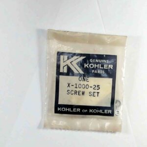 X-1000-25 Kohler OEM Screw Set