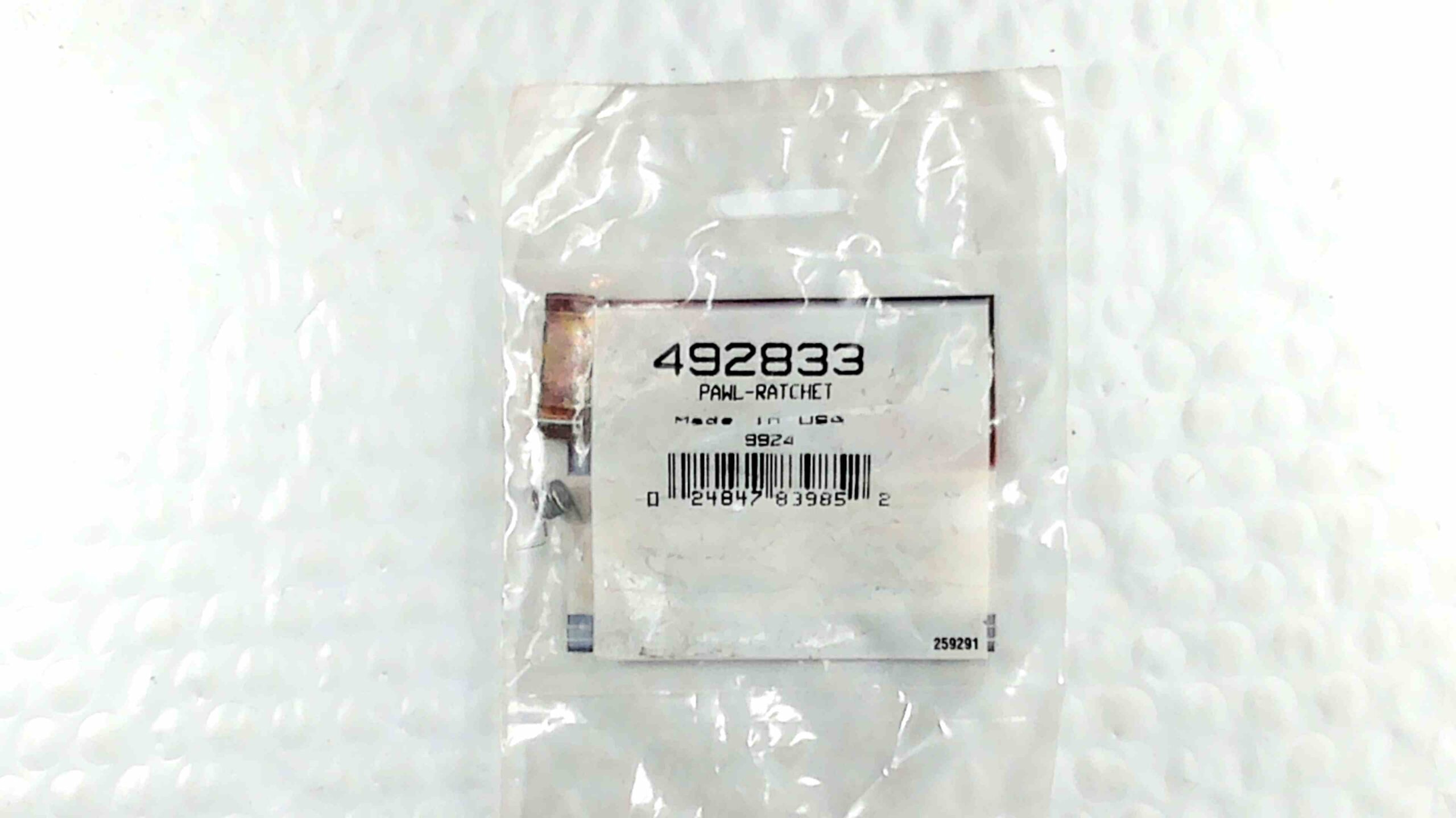 492833 Briggs & Stratton PawlRatchet Finney's Part Depot