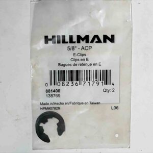 881400 Hillman 5/8″ ACP E-Clips