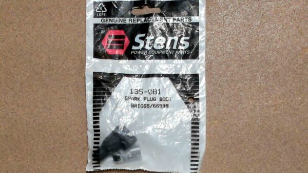135-081 Stens Spark Plug Boot Compatible with 66538, 66538S, 493880S, 4124, 493880