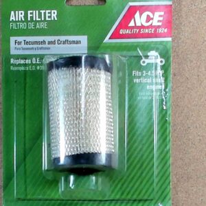 71753 Ace Air Filter Replaces Tecumseh 35066 63087A fits 3-4.5 HP vertical shaft engines