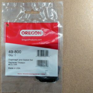49-800 Oregon Diaphragm and Gasket Set Replaces Tillotson DG-1HK